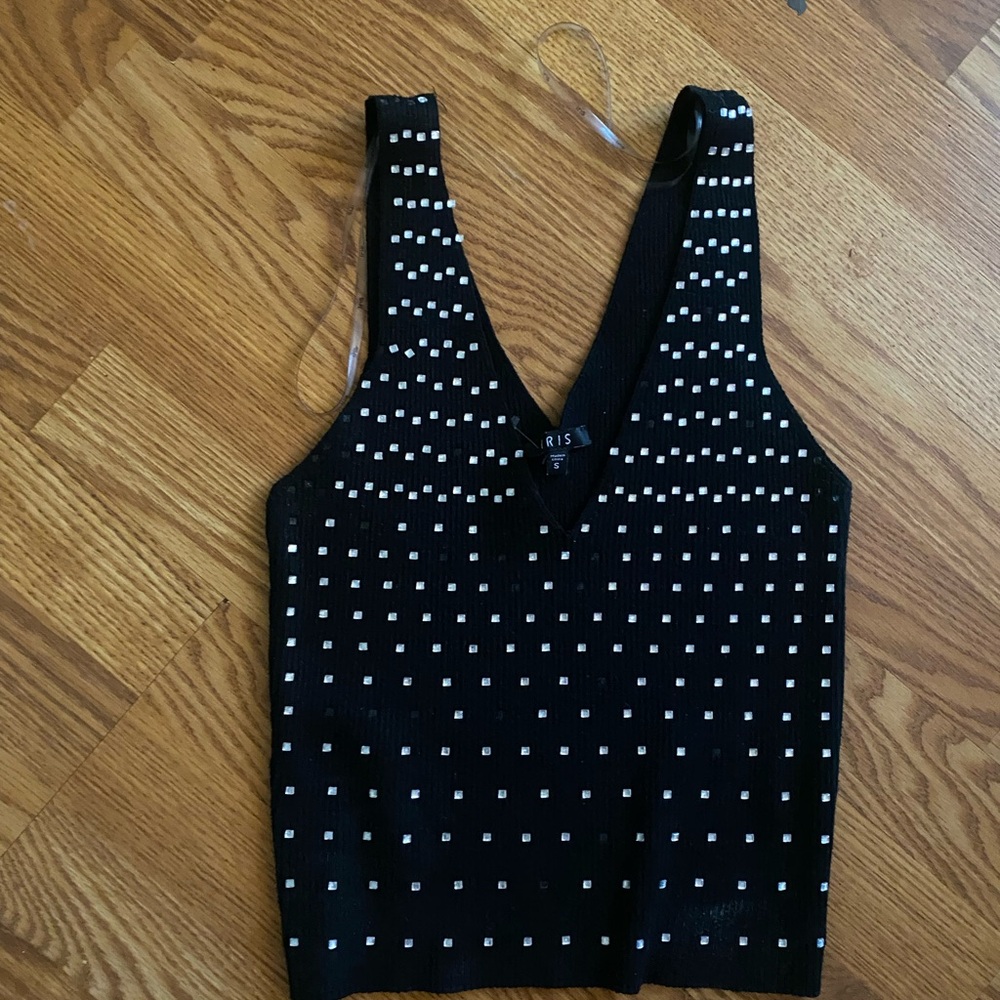 Stylish Black and White Women's Top